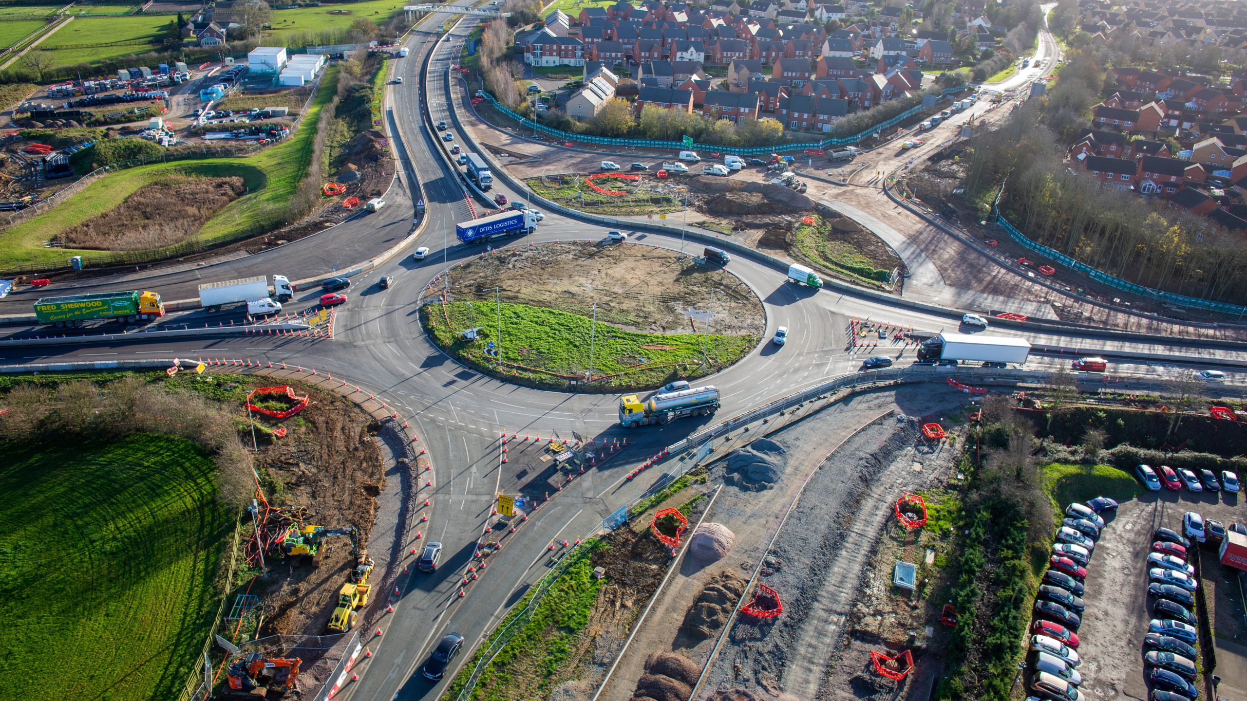 A585 Norcross Roundabout Carnell